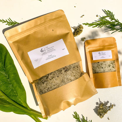 Forest Bath Salts - Muscle Soothing Bath Salts - The Herbalist's Assistant