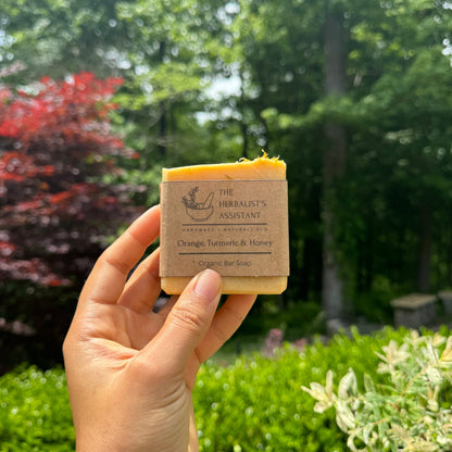 Orange, Turmeric & Honey Bar Soap - The Herbalist's Assistant