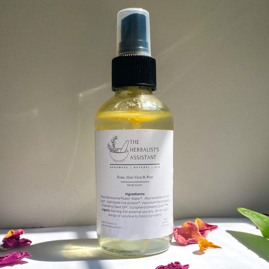 Rose, Aloe Vera and Rice Face Toner