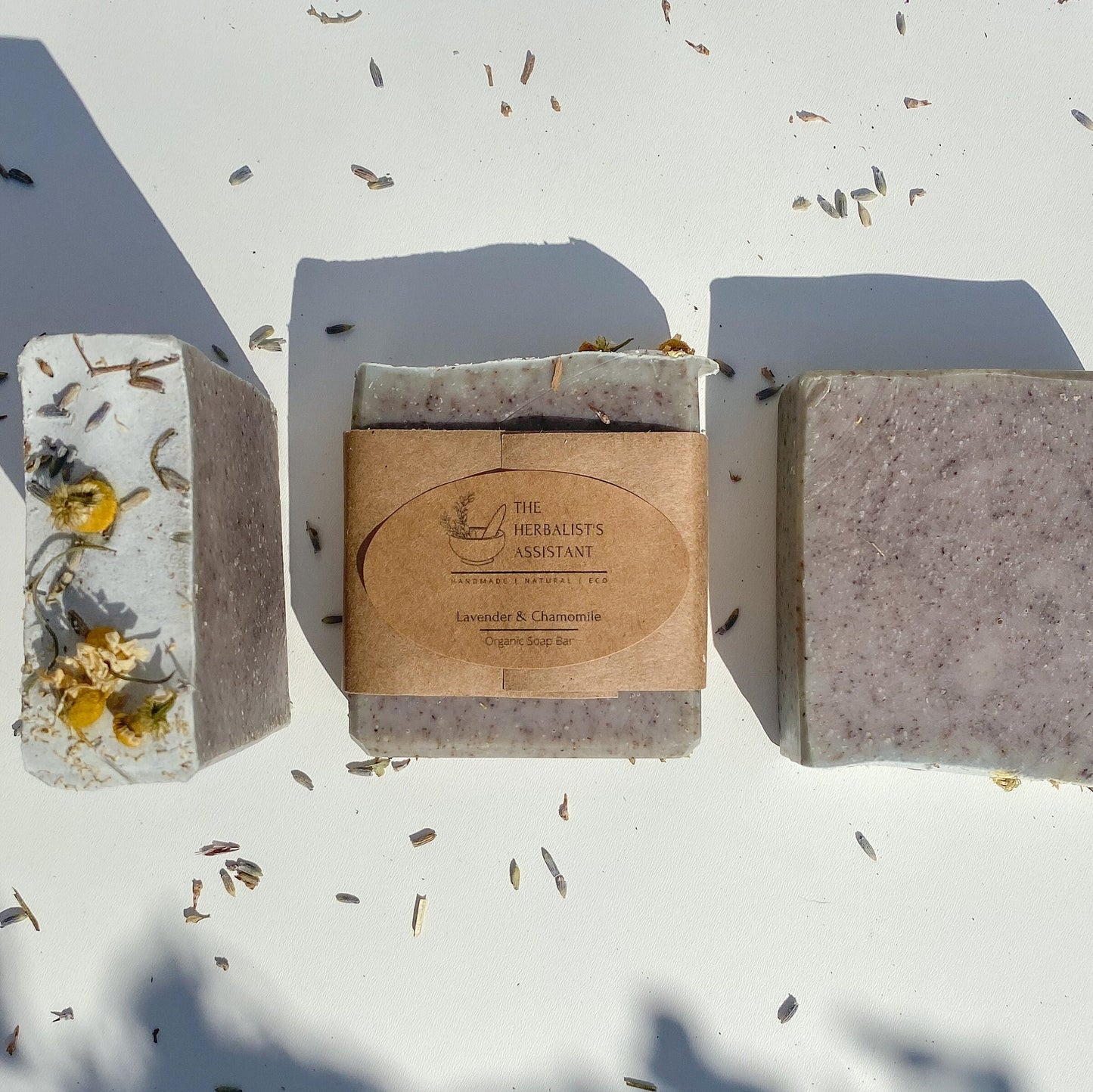 Lavender & Chamomile Bar Soap - The Herbalist's Assistant